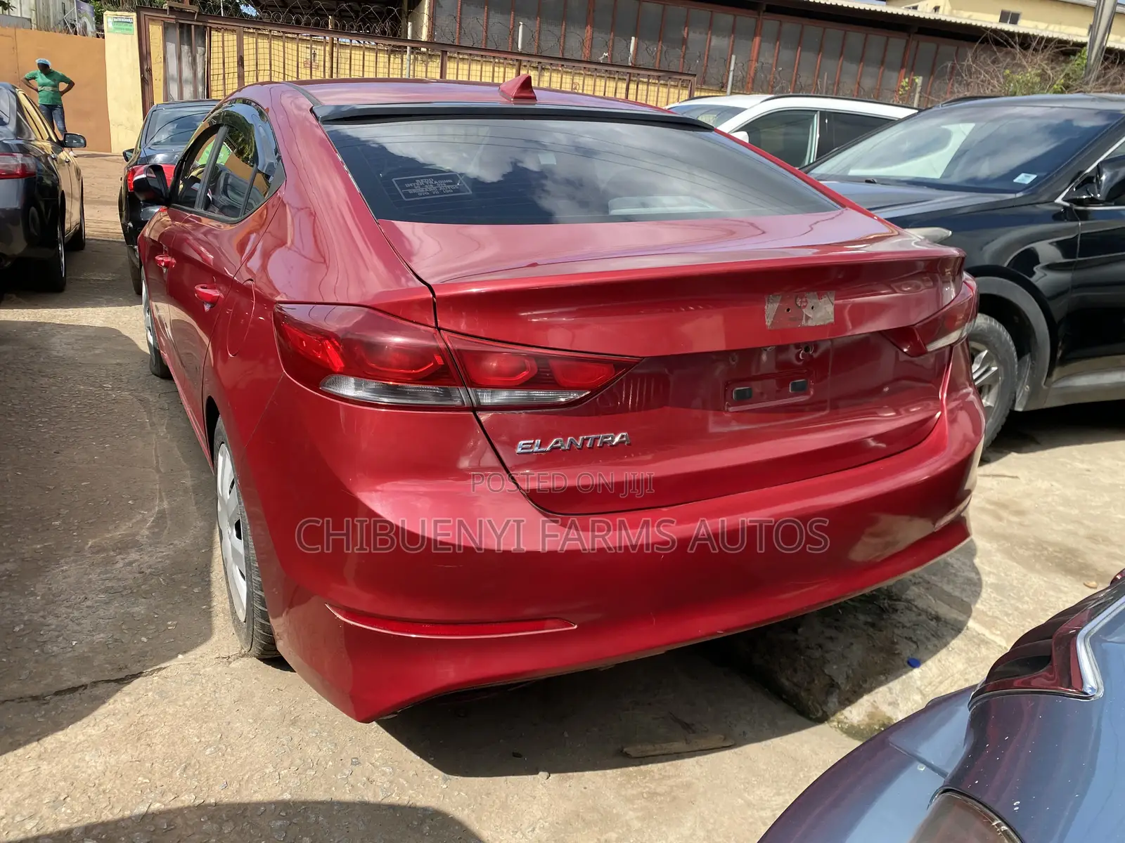 Hyundai Elantra 2017 Red