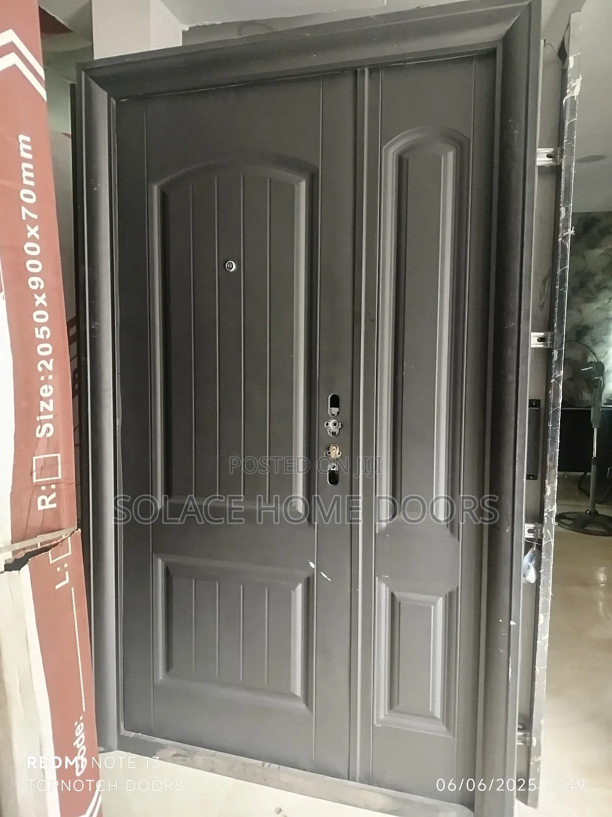 4ft Galvanized Steel Door