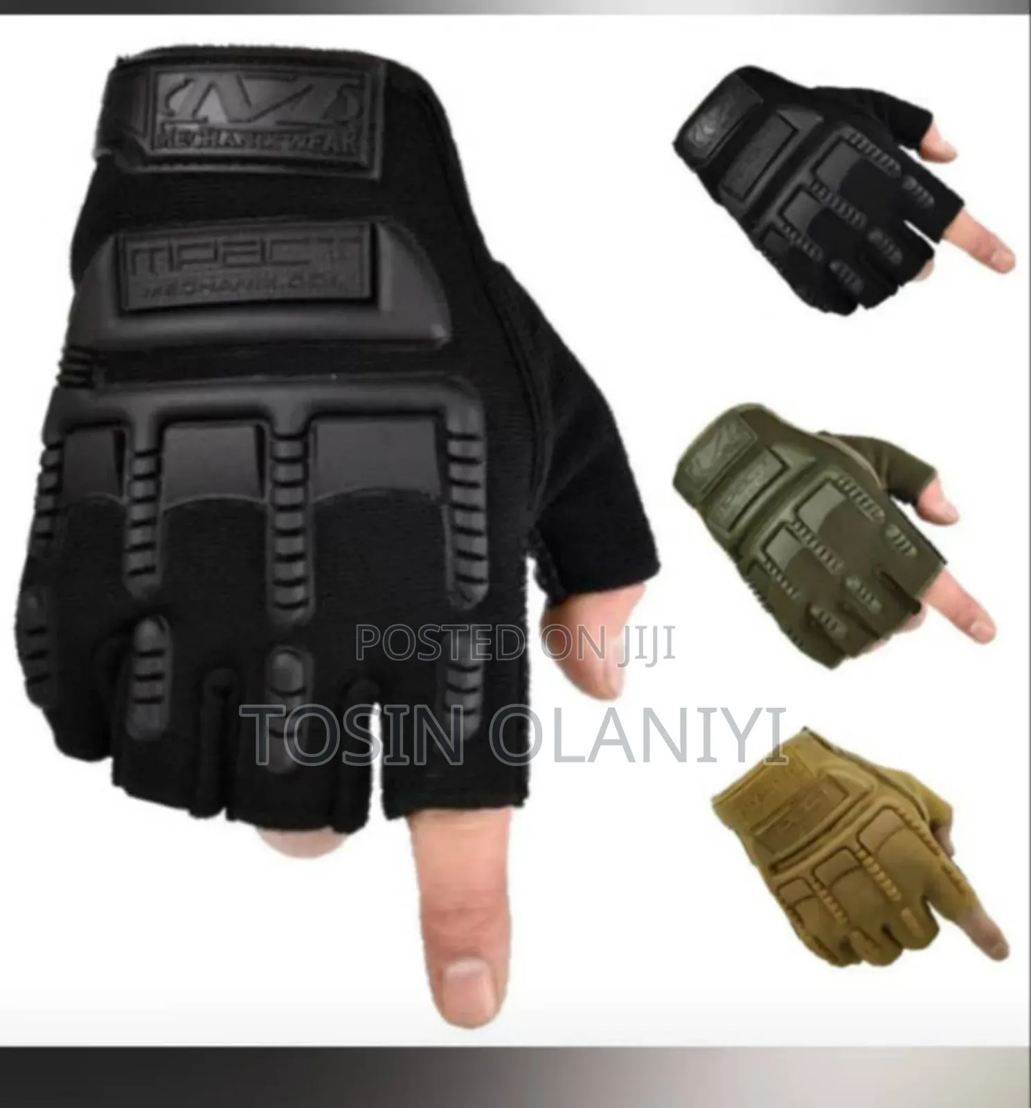 Quality Half Leather Gym Gloves