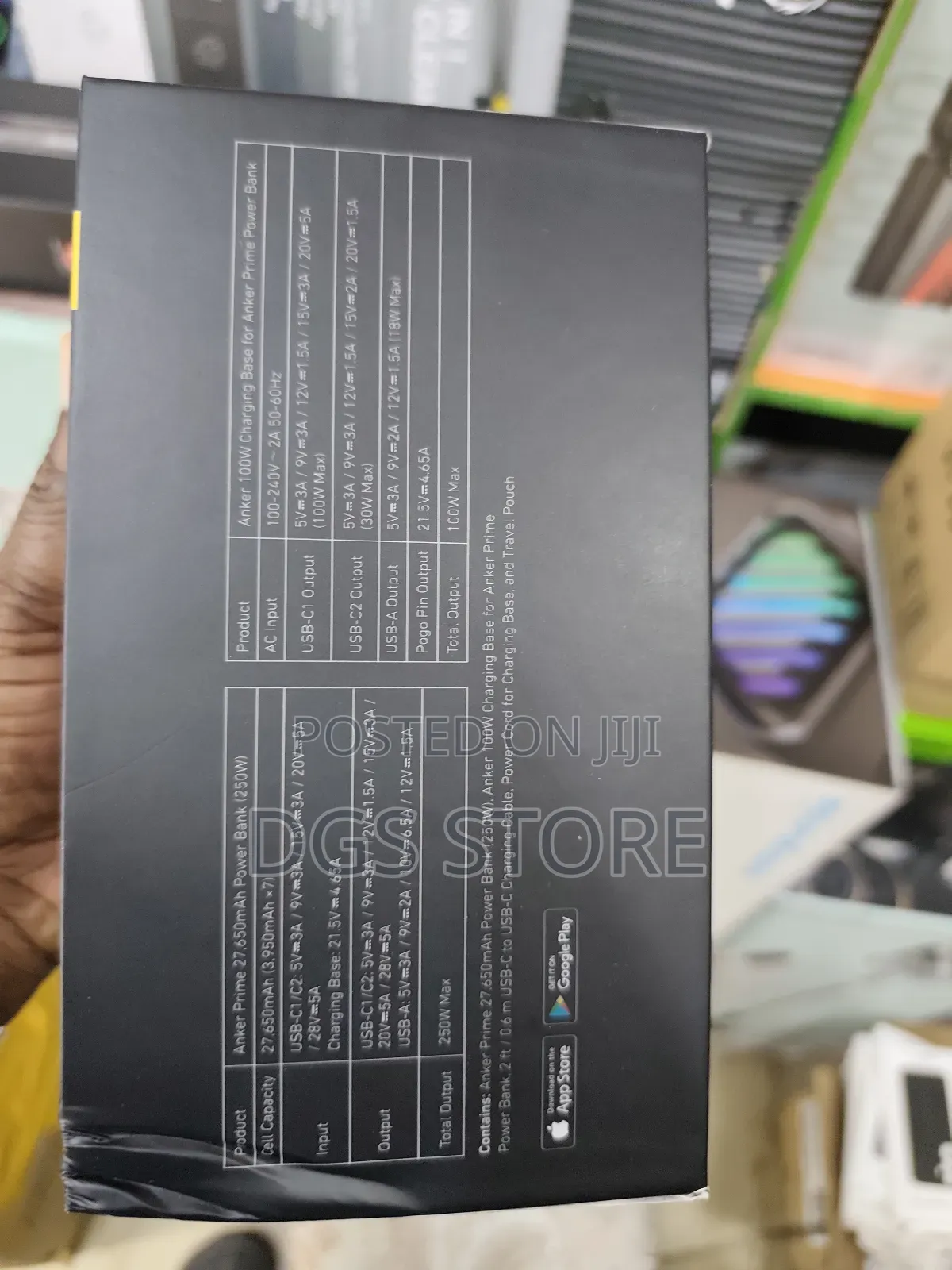 Anker Prime 27,650mah Power Bank 250w With 100w Chargingbase