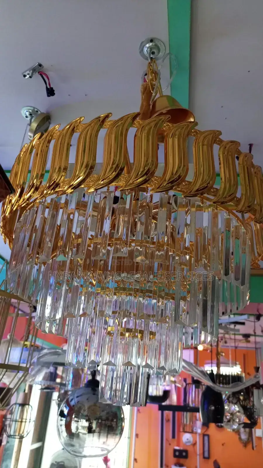 Chandelier for Master's Sitting Room