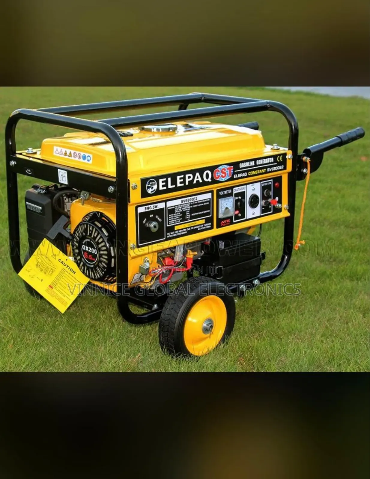 4.5kva Elepaq Constant Petrol Generator WTH 100% Pure Copper