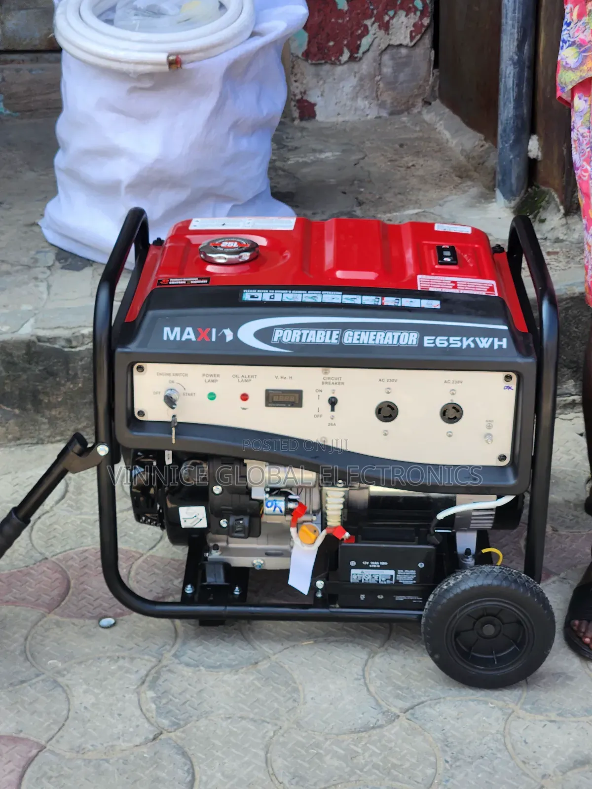9.5kva Maxi Heavy Duty Genrator With 100% Pure Copper Coil.
