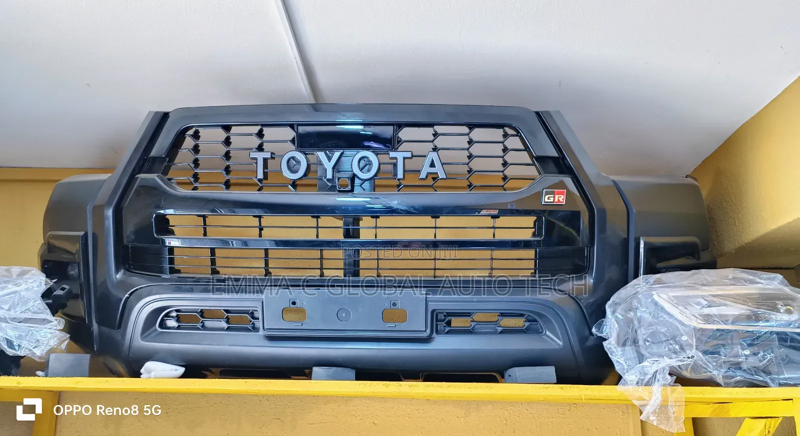Conversion Bumper With Headlamp for Toyota Hilux 2024