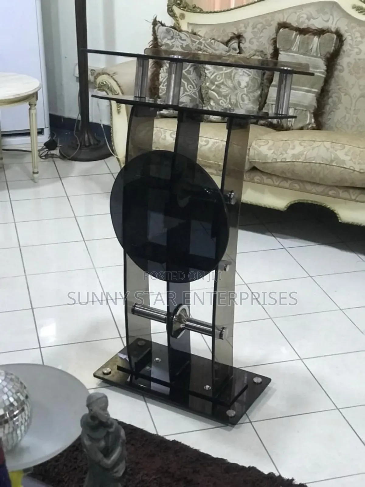 High Quality Thick Glass Pulpit for Church