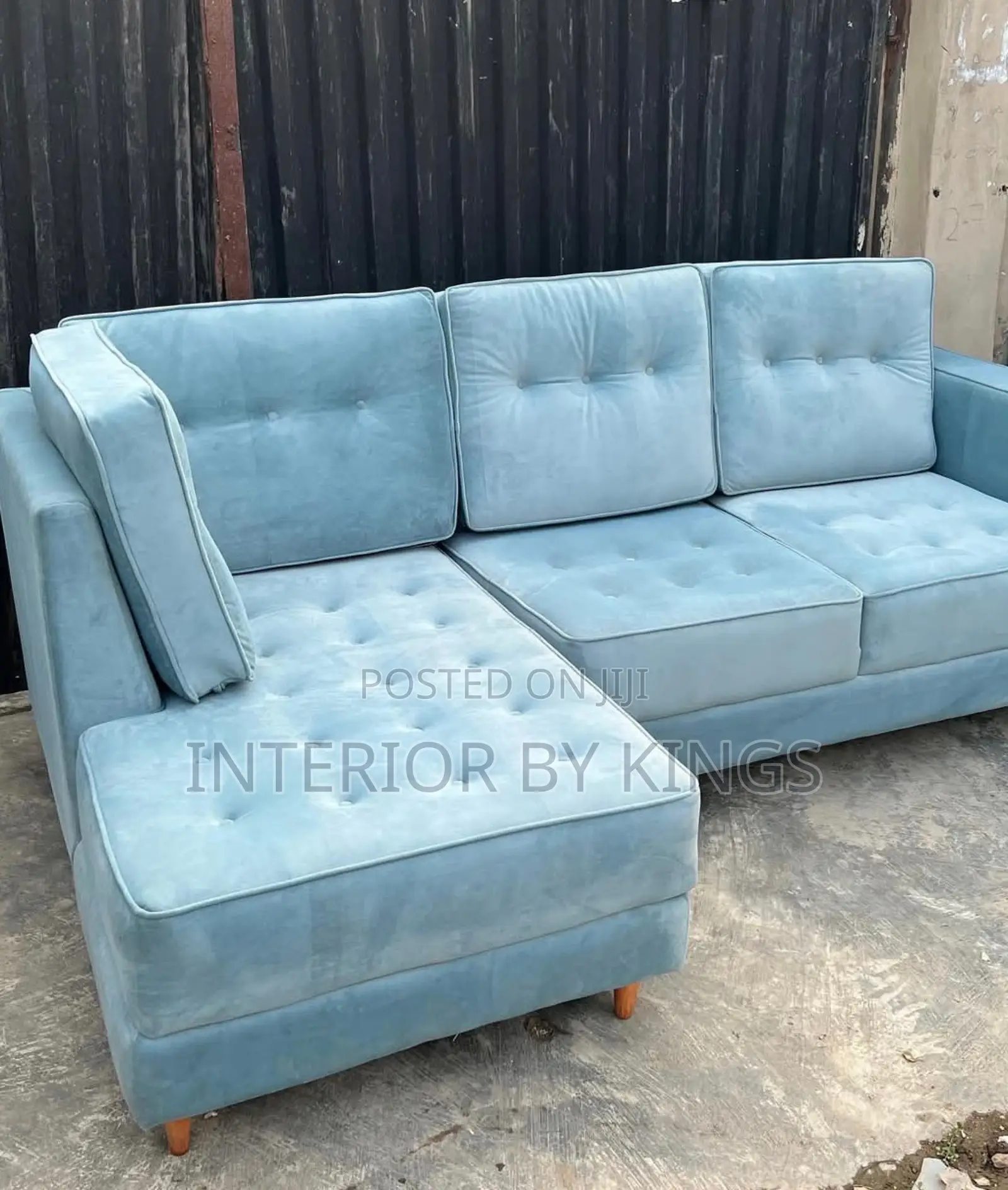 L-Shaped Custom Made Sofa Can Be Made in Colors of Your Choi