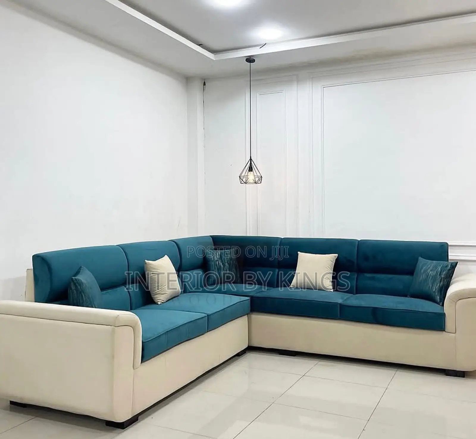 U-Shaped Custom Made Sofa Can Be Made in Preferred Colors