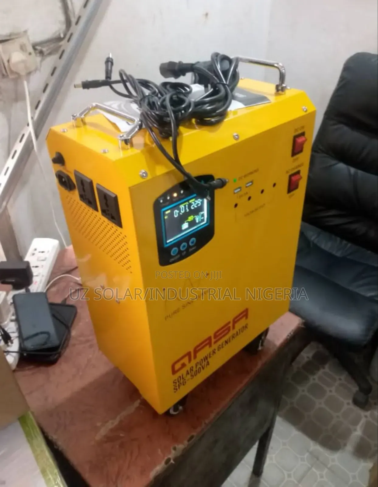 500w Qasa Solar Generator With 200w Solar Panel
