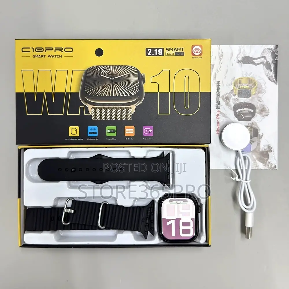 C10 Series 10 Smart Watch With Dynamic Island