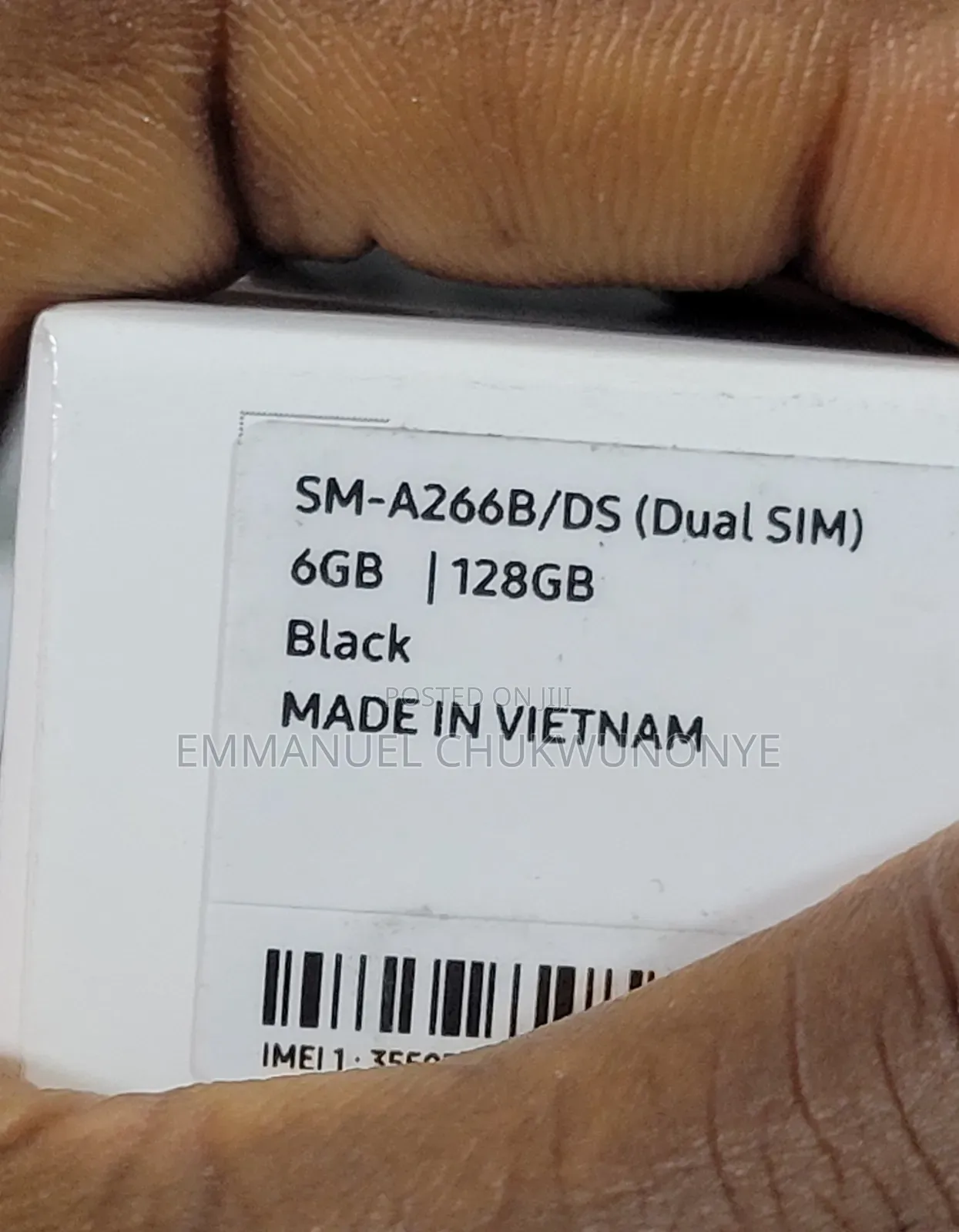 New Samsung Galaxy A26 128 GB Black