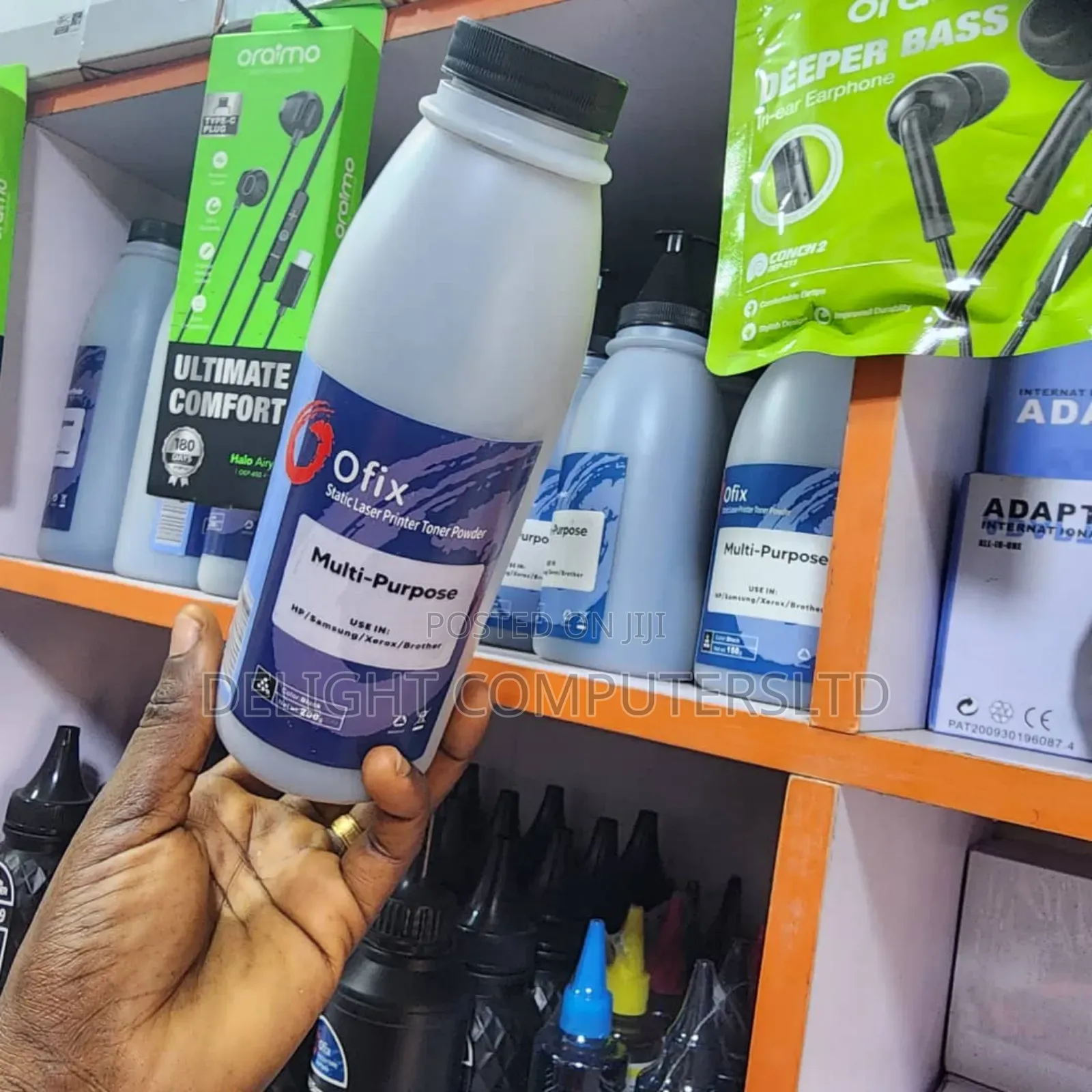 Original Ofix Static Refill Black Toner