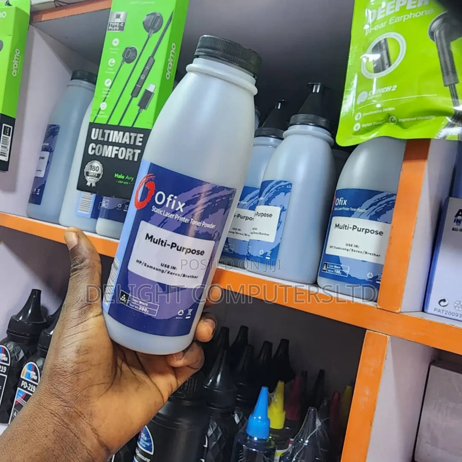 Original Ofix Static Refill Black Toner