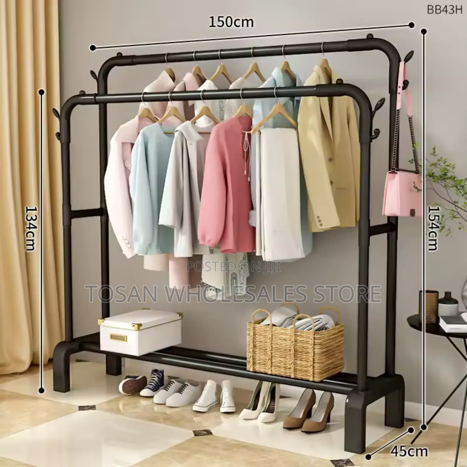 Quality Design Clothing Coat Rack
