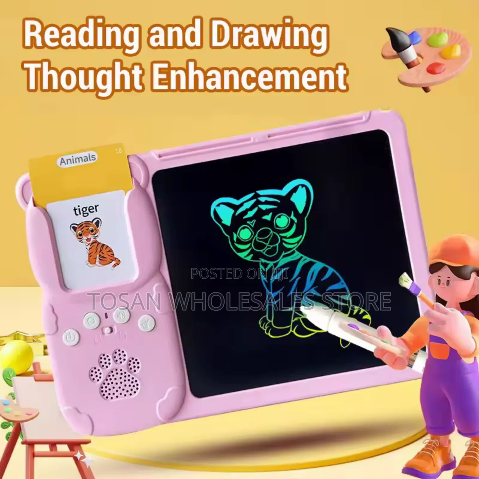 Card Reader With LCD Written Pad