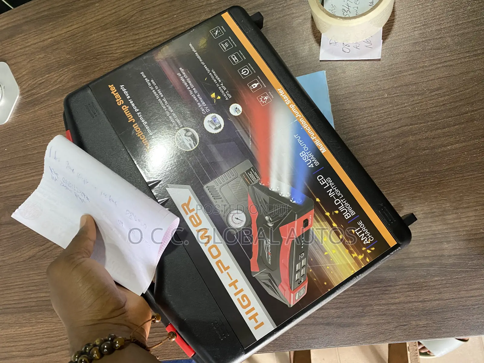 Jump Starter With Tire Pump Battery Ah 998000