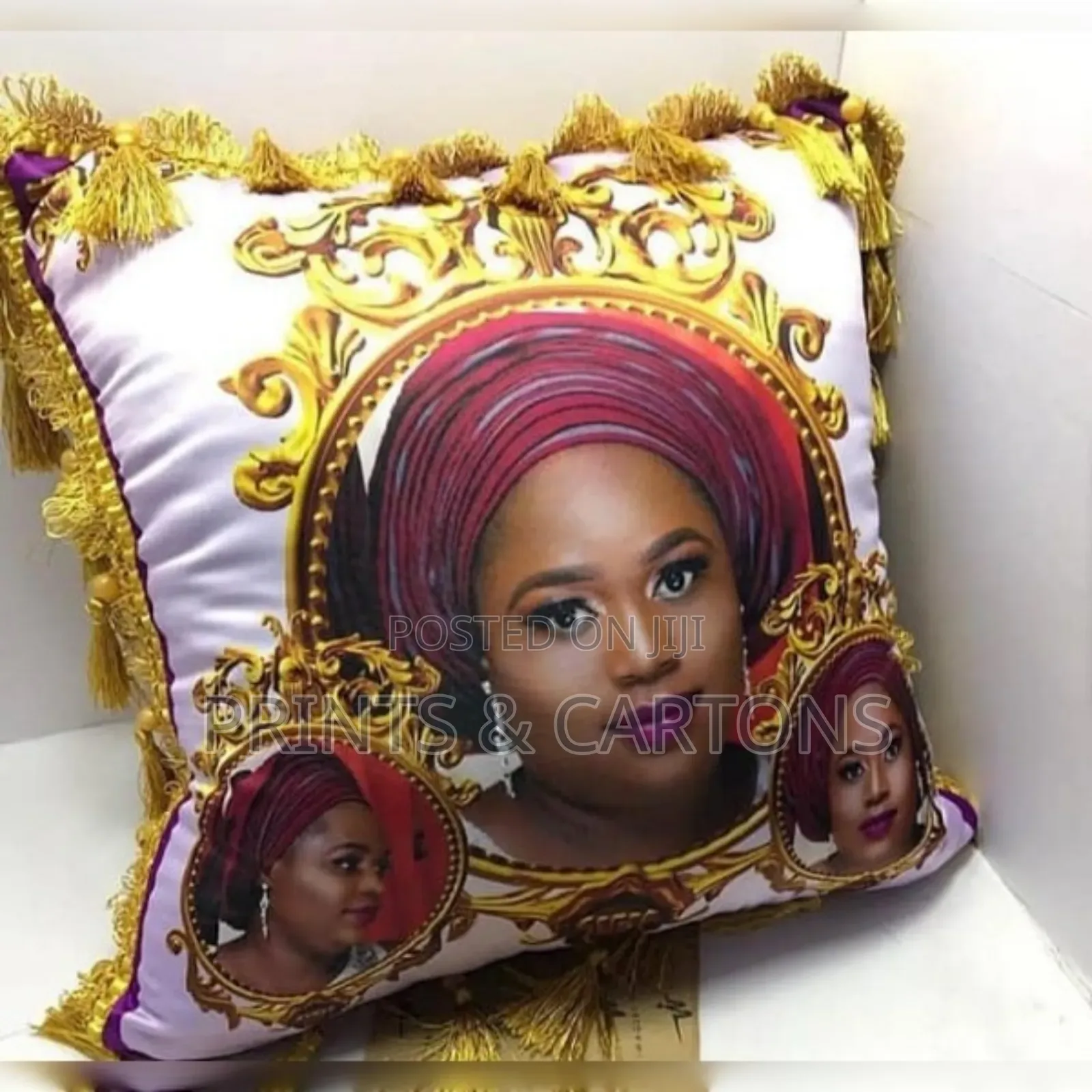 Branded Throw Pillow for Events
