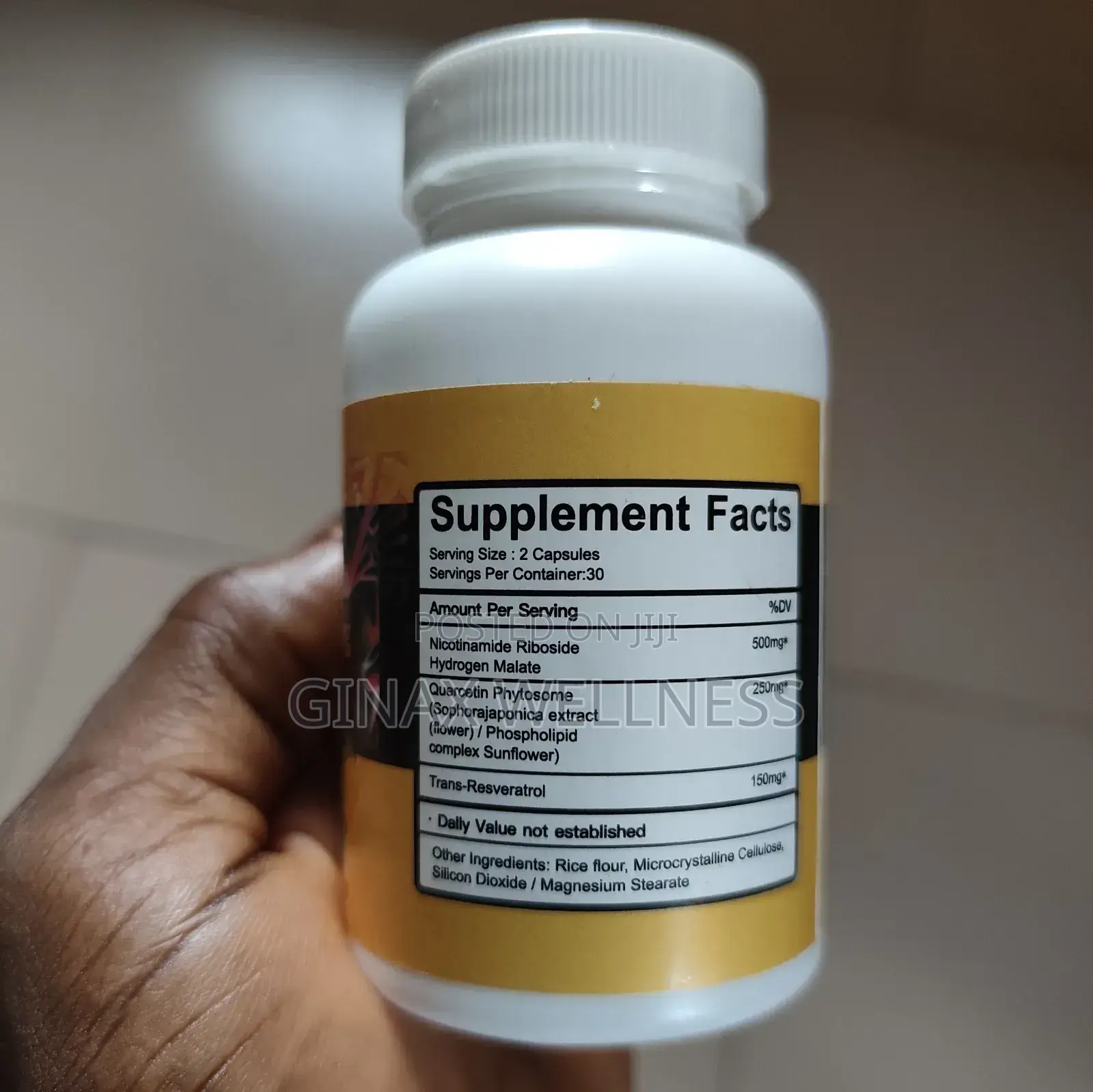 NMN (Nicotinamide Mononucleotide) Capsules With Quercetin