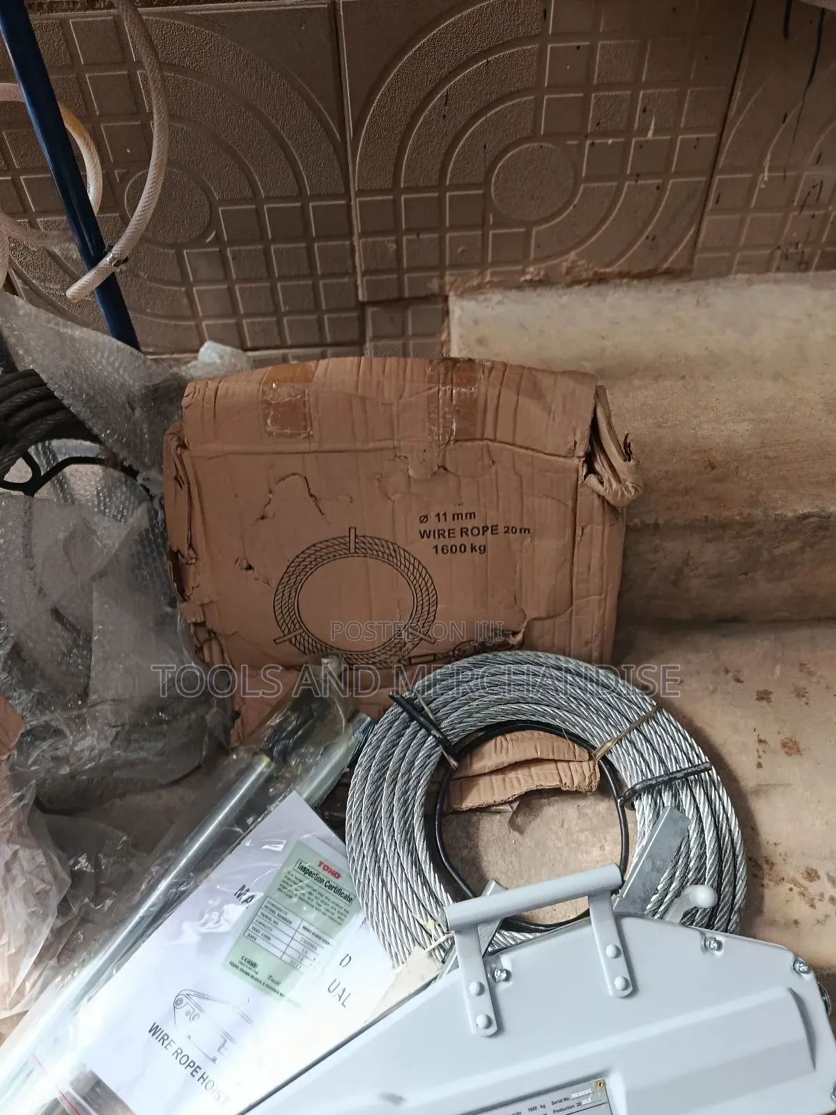 Thyfor Jack 1.6 Ton ( Wire Rope Hoist)