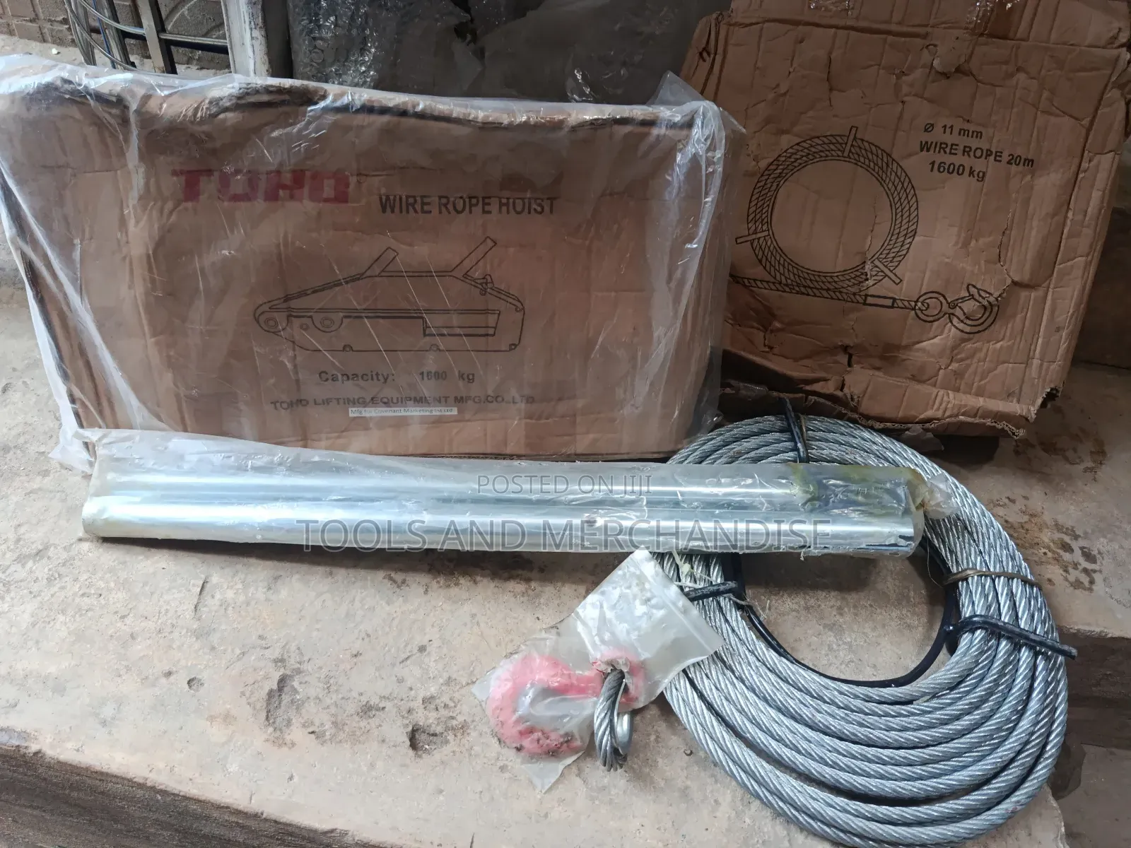 Thyfor Jack 1.6 Ton ( Wire Rope Hoist)