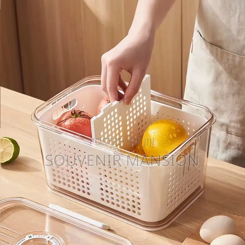 Kitchen Vegetable and Fruit Drain Basket