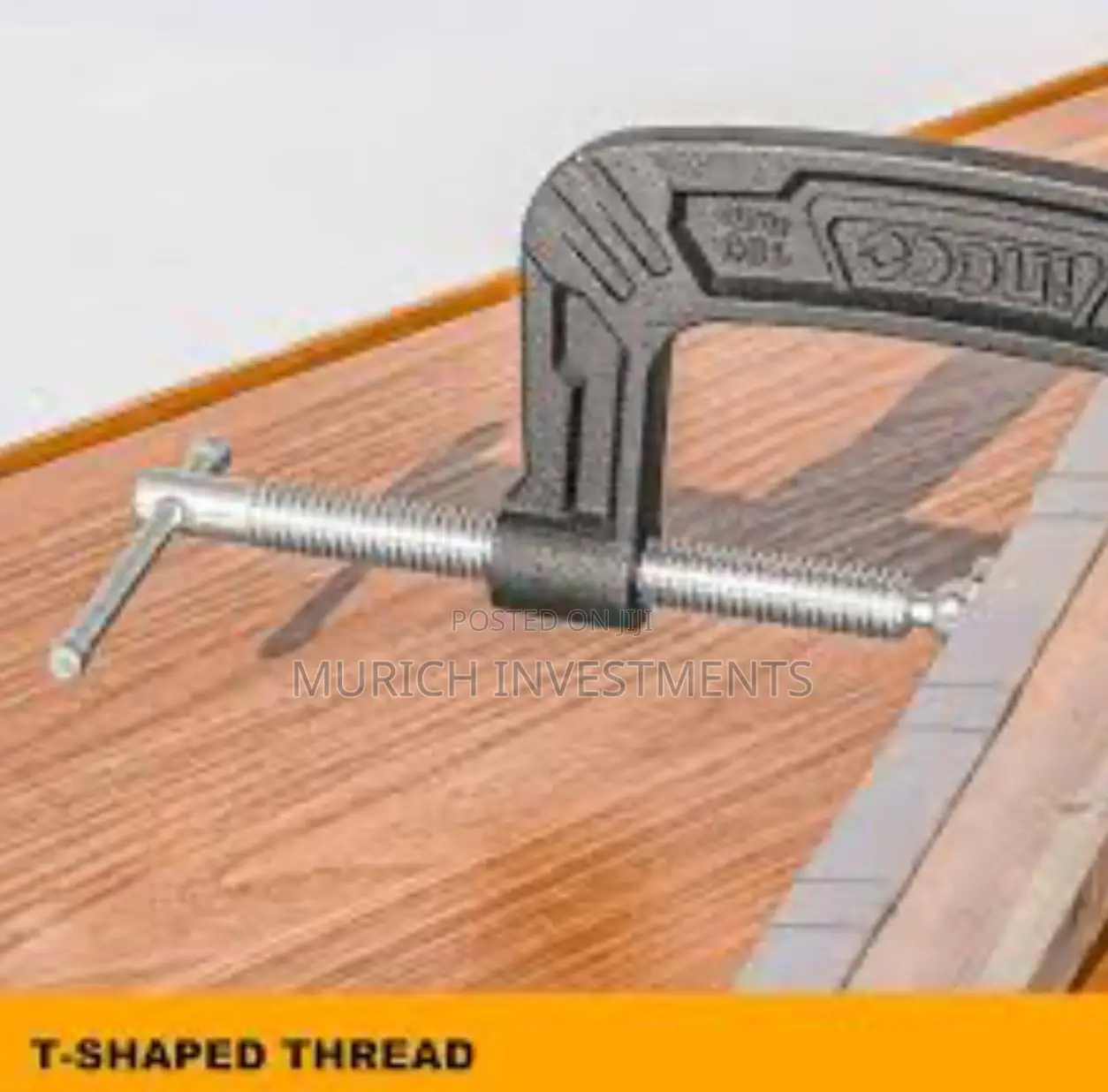 Ingco 6-Inch Heavy Duty G-Clamp – Built to Grip