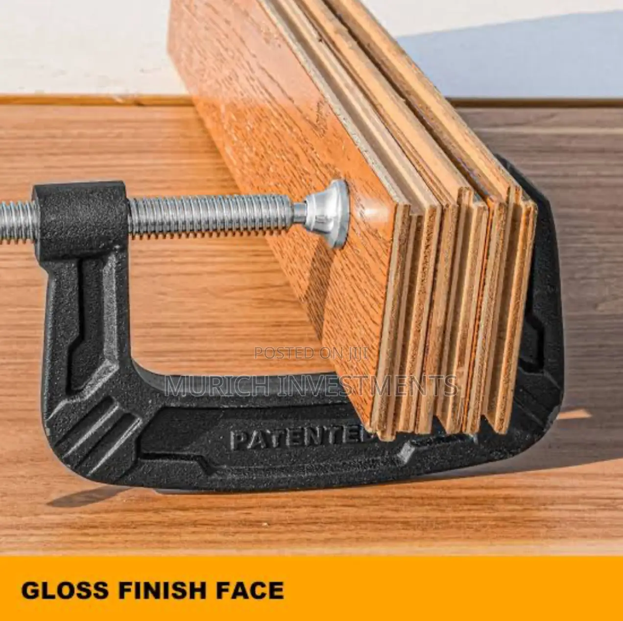 Ingco 6-Inch Heavy Duty G-Clamp – Built to Grip