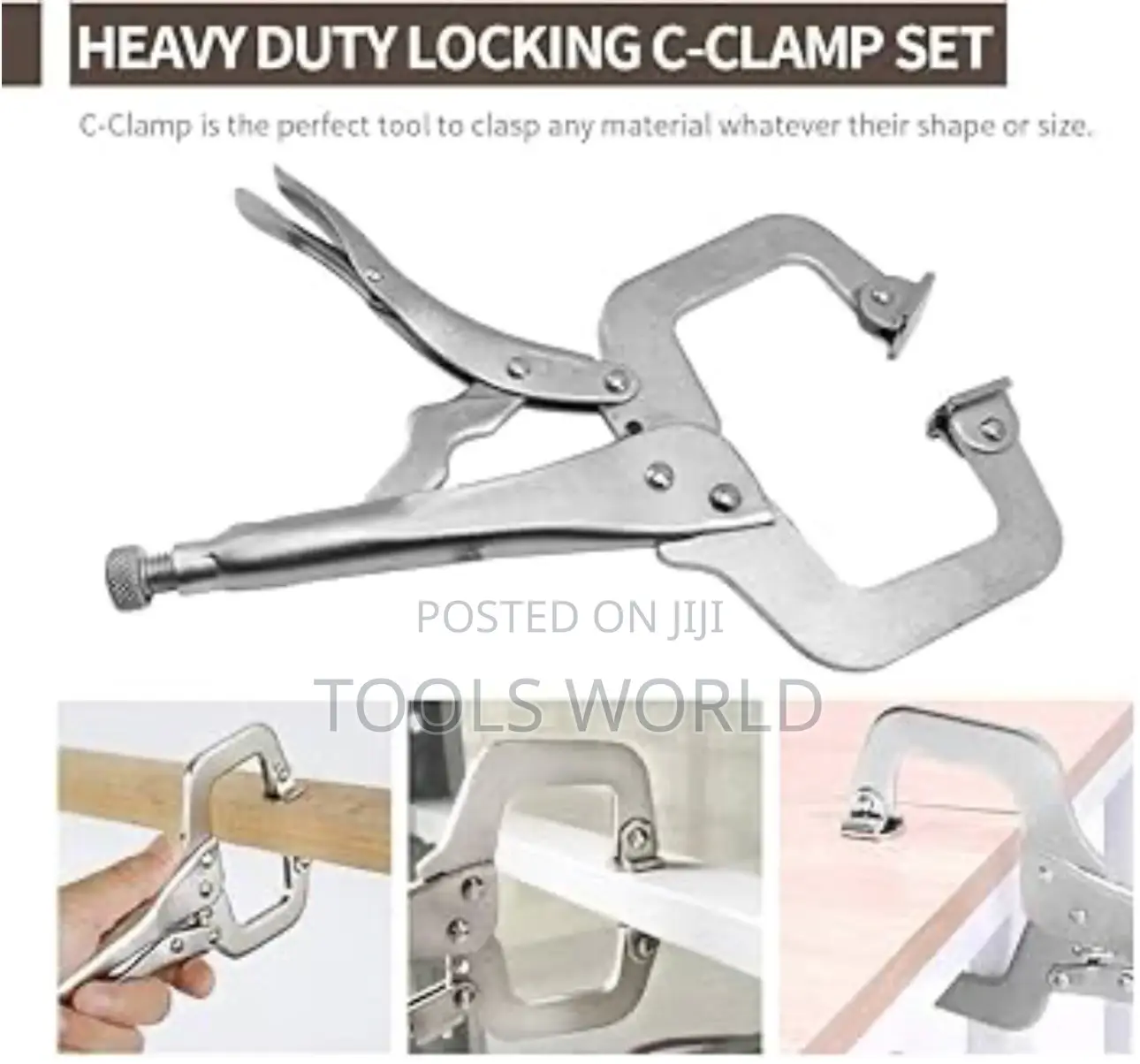 Ingco 11” C-Clamp Locking Plier – Hcclw0211