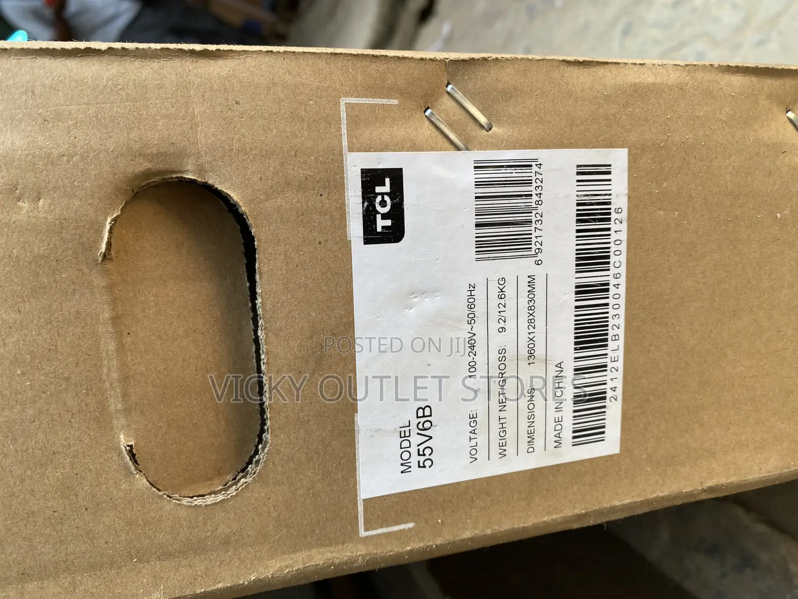 TCL 55”Android Smart Tv