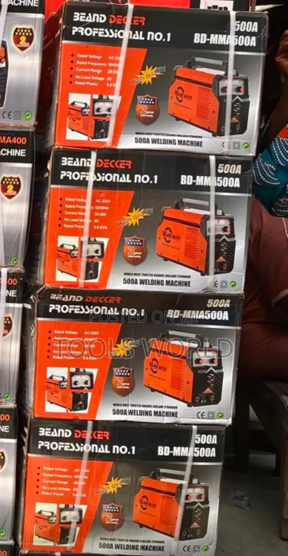 Beand Deker 500a Professional Welding Machine