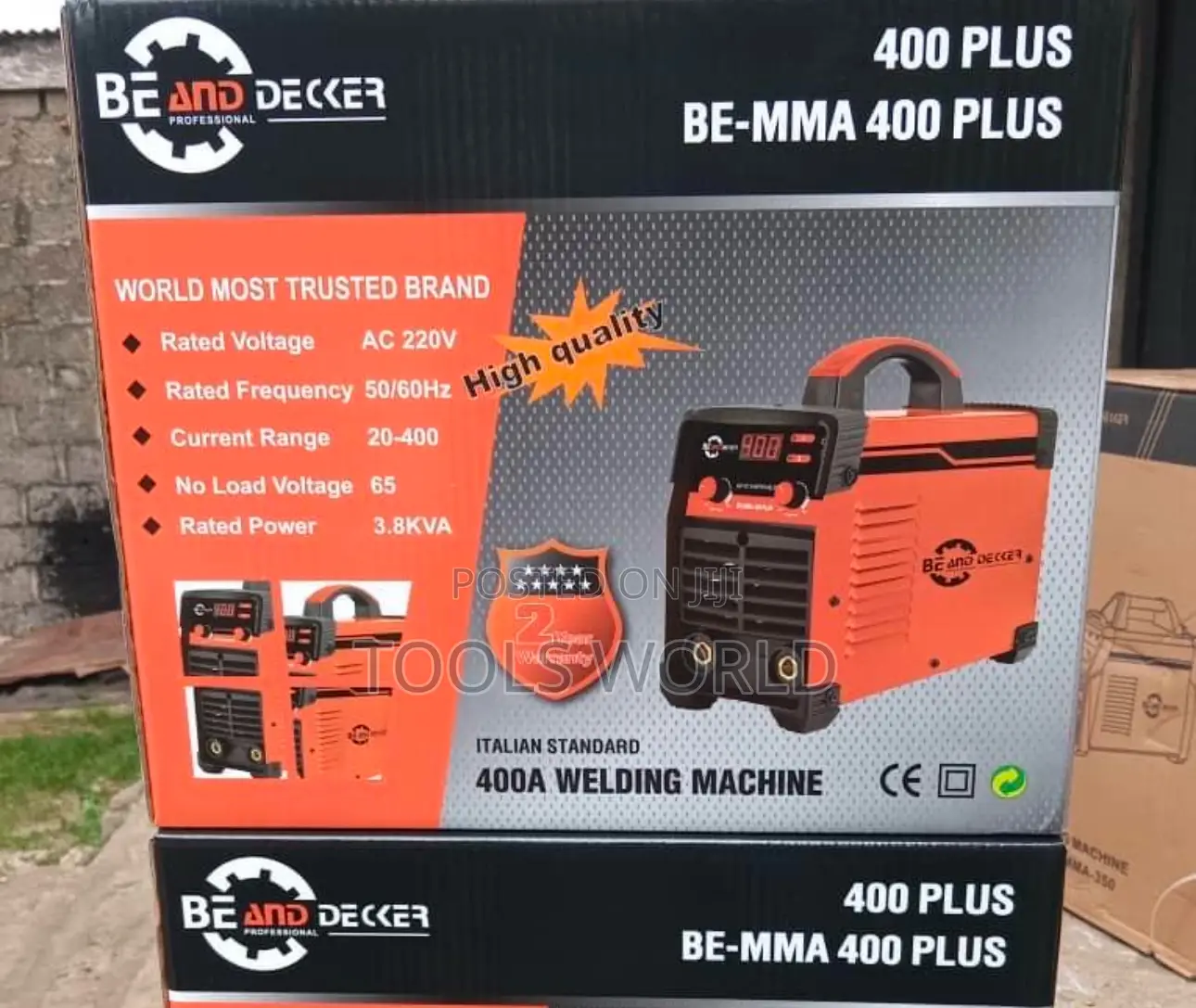 Be and Decker Be-Mma 400 Plus – Professional Welding Machine