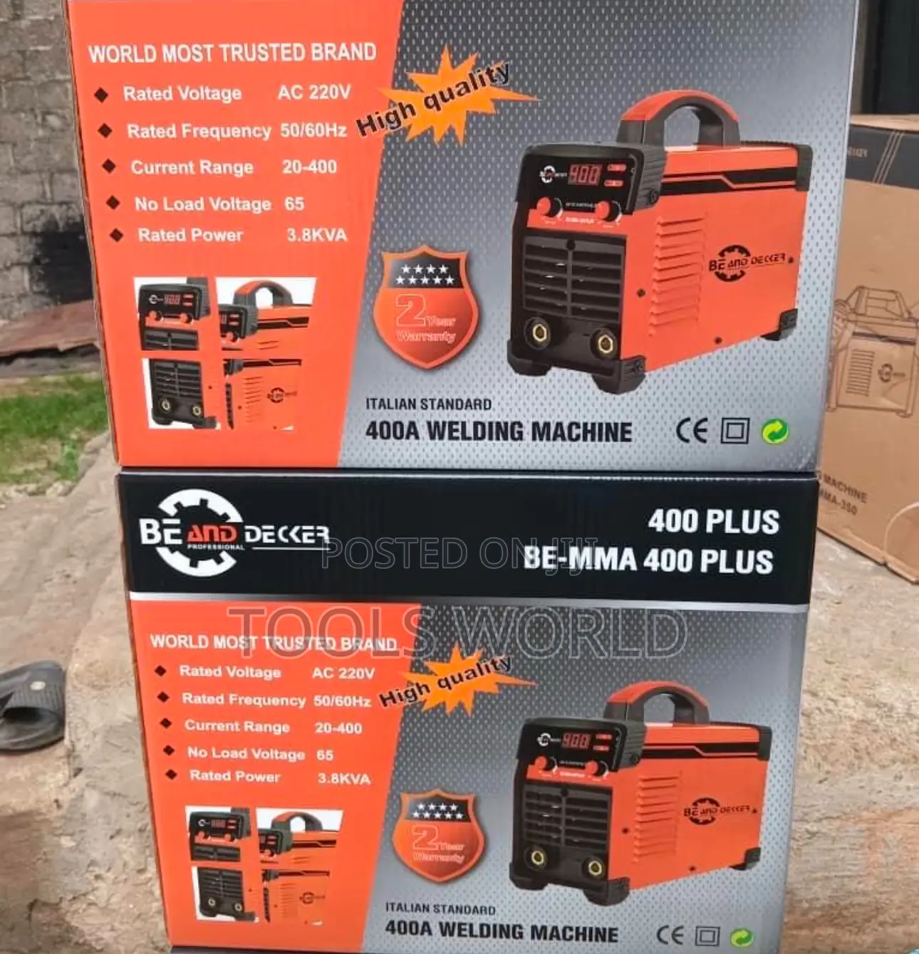 Be and Decker Be-Mma 400 Plus – Professional Welding Machine