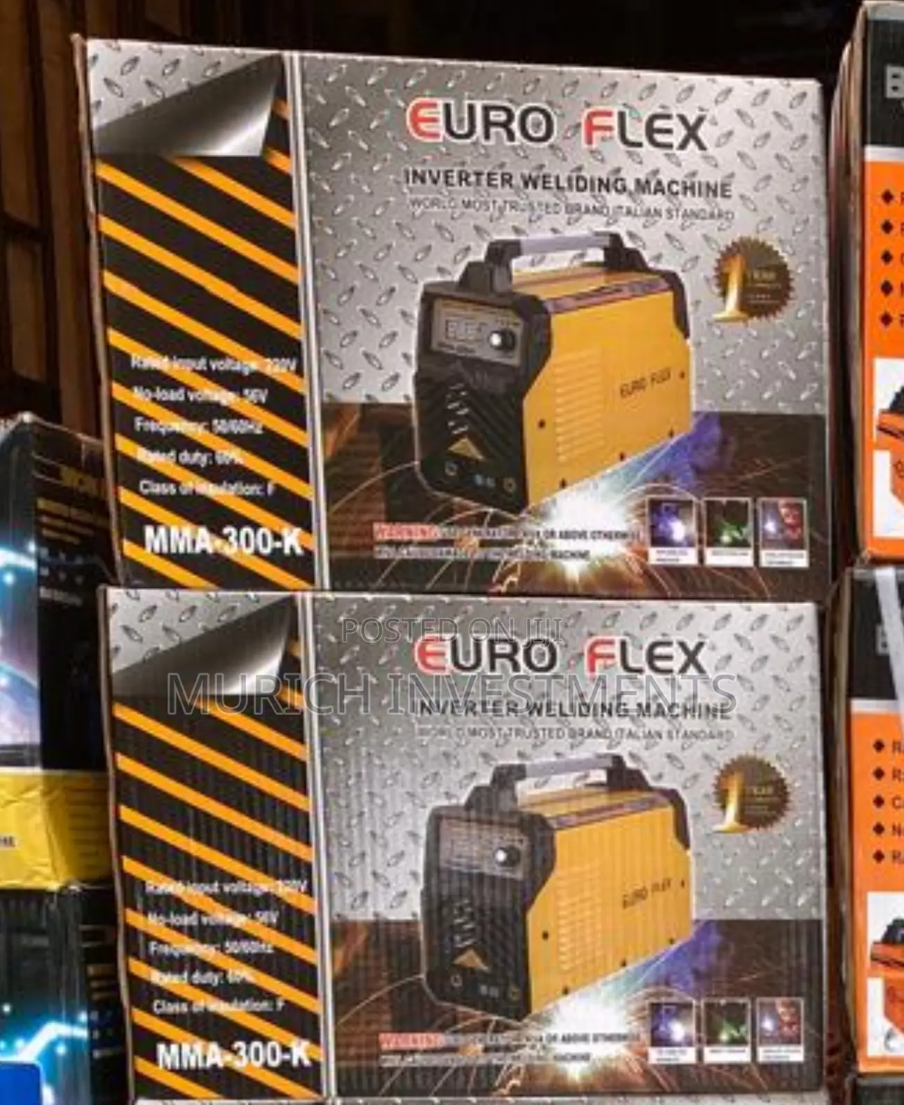 Euro Flex 300a Inverter Welding Machine – Italian Standard