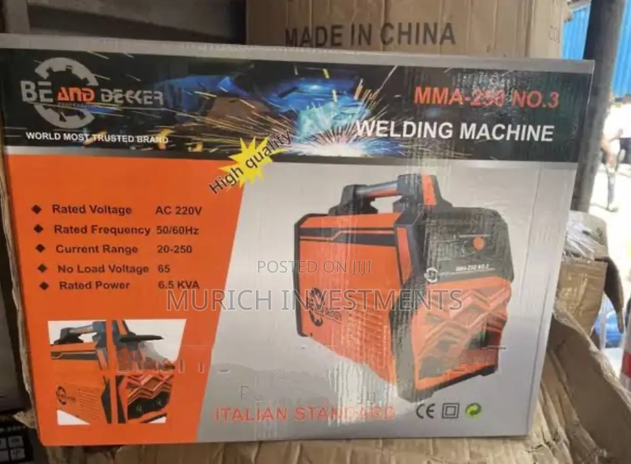 Be and Decker Bd-Mma 250 Plus – Inverter Welding Machine