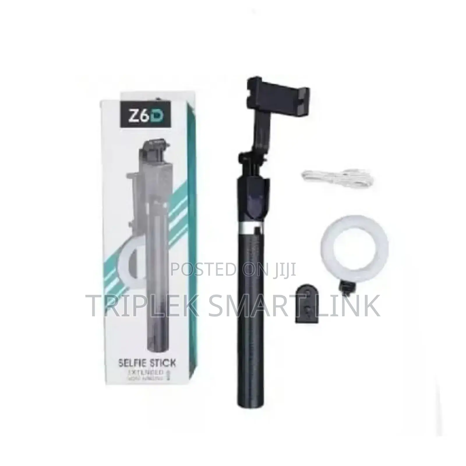 Z6d Selfie Stick With Ringlight and Tripod Stand
