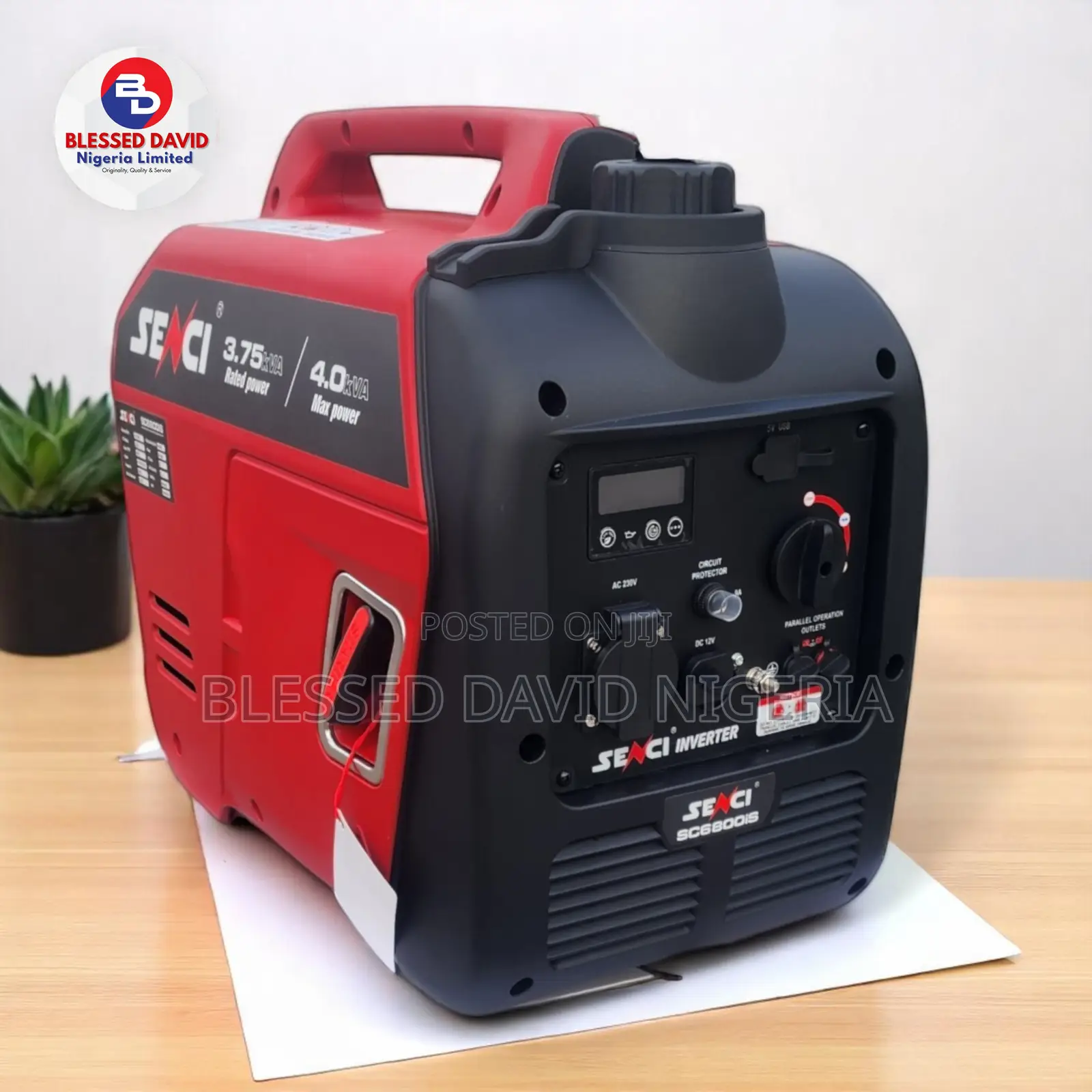 3.75kva / 4.0kva Senci Sc6800is Petrol Inverter Generator