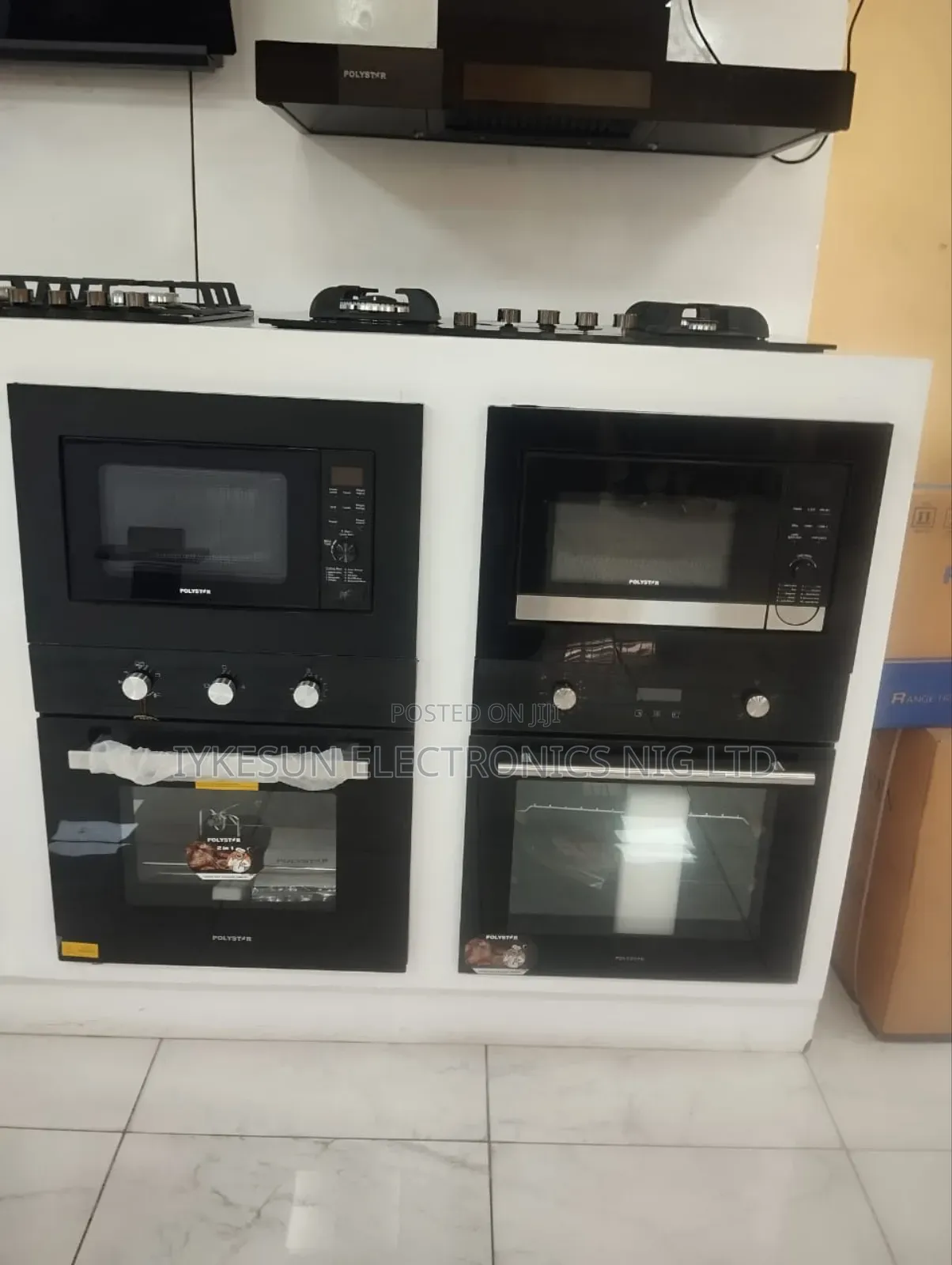 Original Polystar Built-in Gas Ele Oven Built-in Microwav