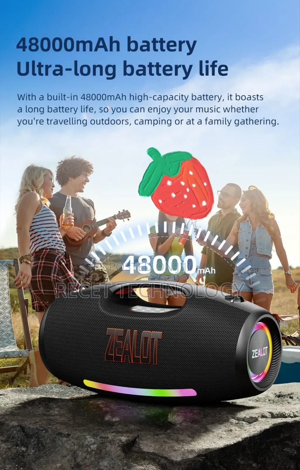 Zealot S89 Bluetooth Speaker 250w