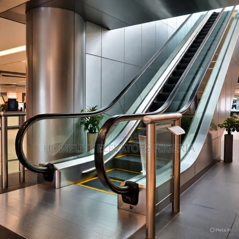 Retail Stores Shopping Malls Escalators