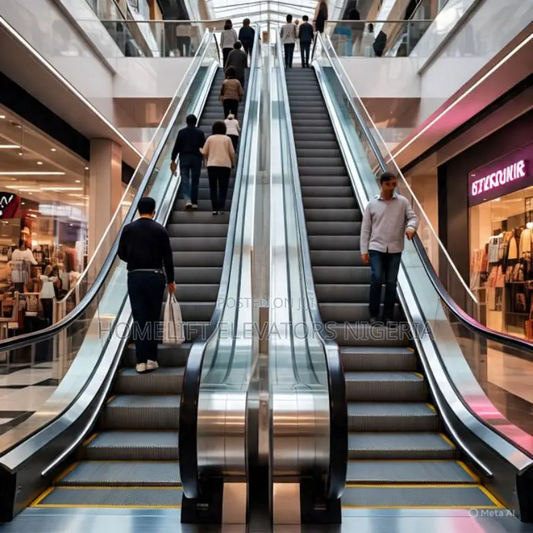 Inclined Moving Walk Escalators