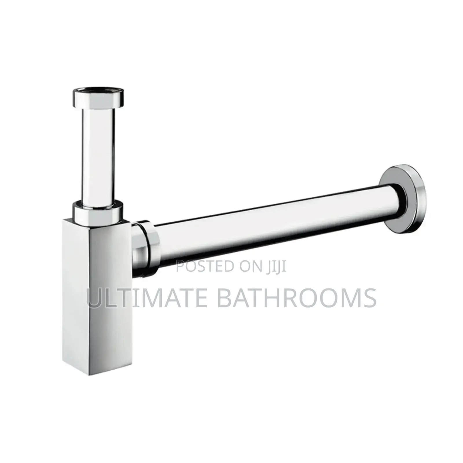 Square Chrome Bottle Trap