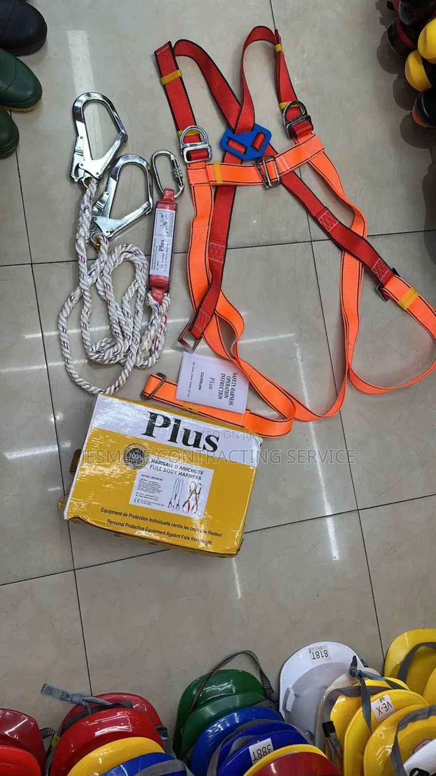 Plus Harness Belt With Double Lanyard