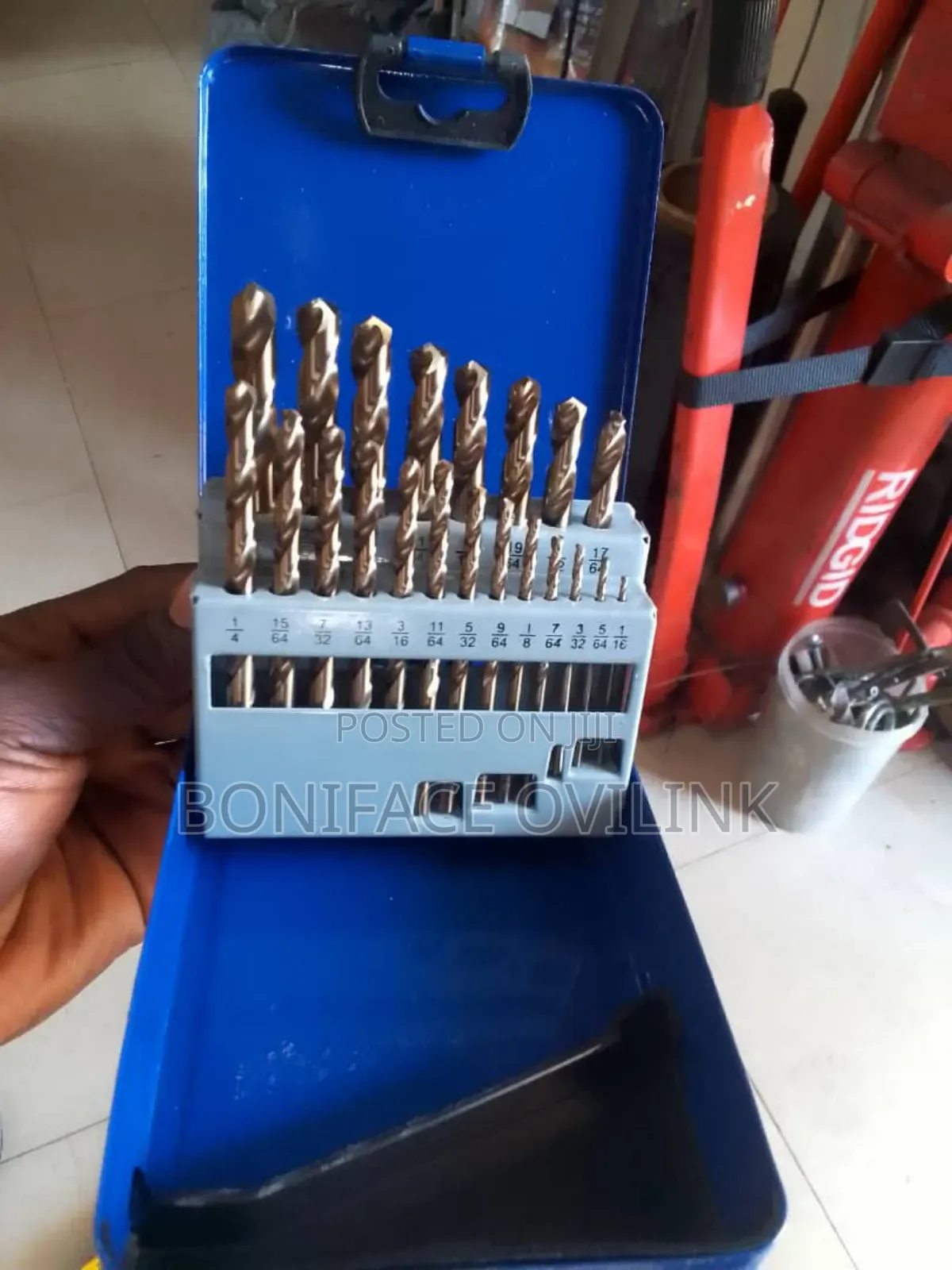 Irwin Cobalt Drill Bit 1/16" To 3/8"