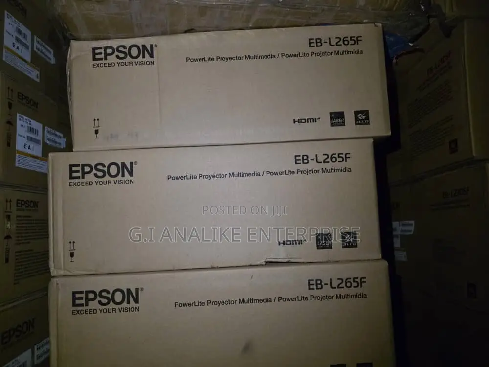Epson Powerlite L260f 4600-Lumen Full Hd Laser3lcd Projector
