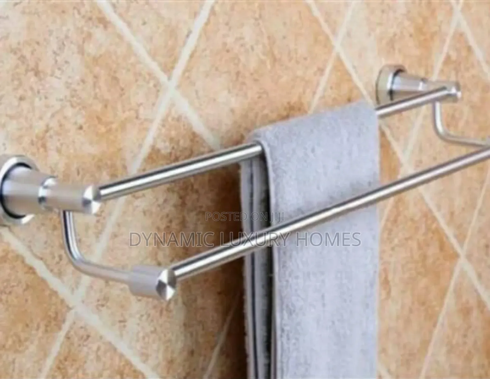 Wall Mounted Double 60*60 Cm Towel Rack