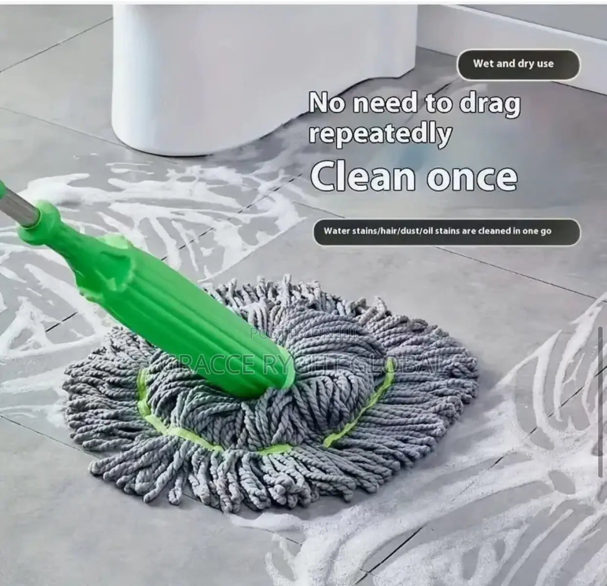 Hands Free Self Wringing Mop