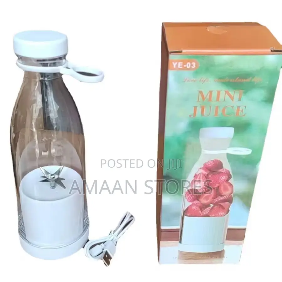 Portable Mini Juicer Blender – Usb Rechargeable Bottle