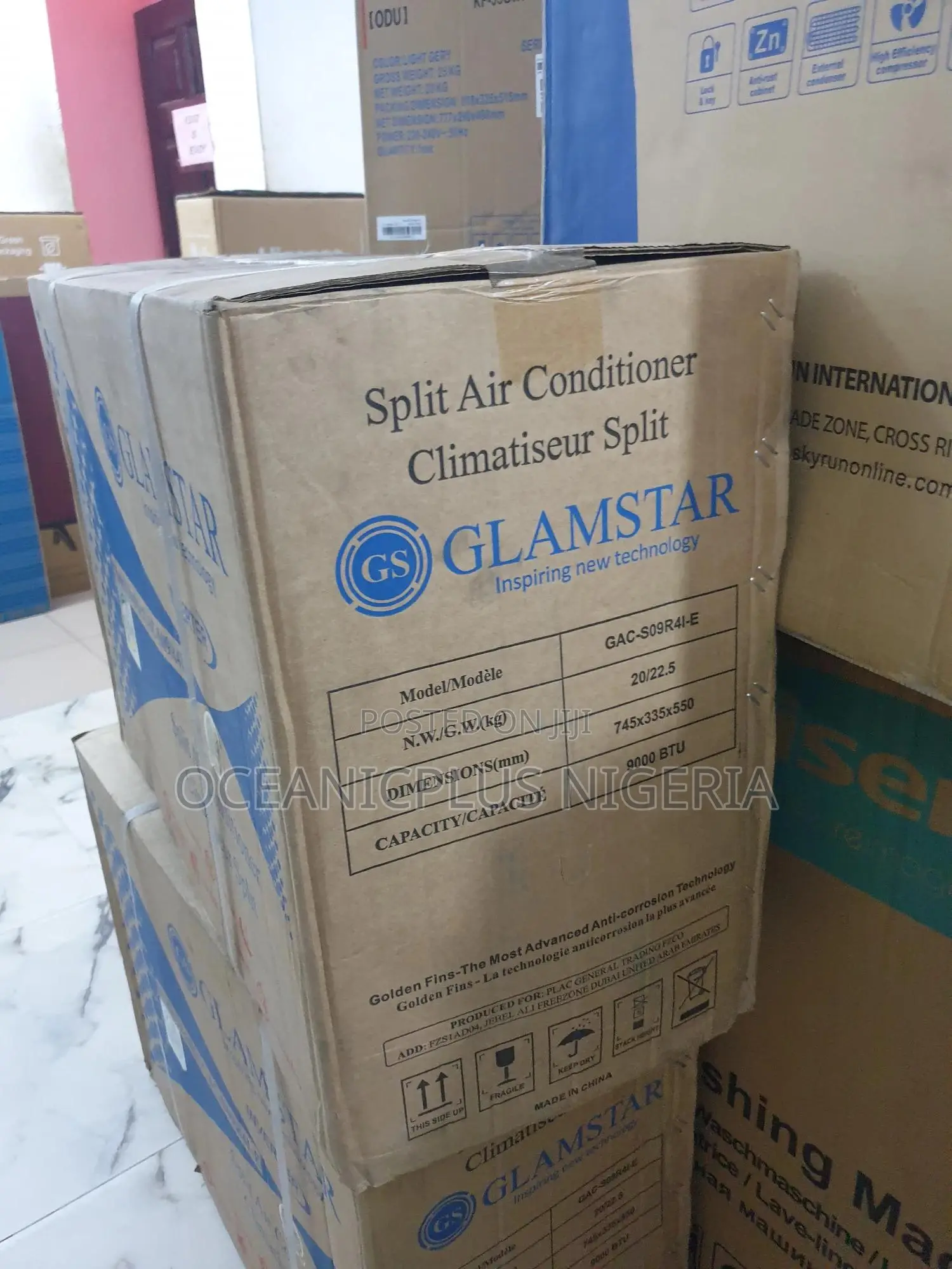 Durable Glamstar 1hp Air Conditioner (Rust Resistant) Inv