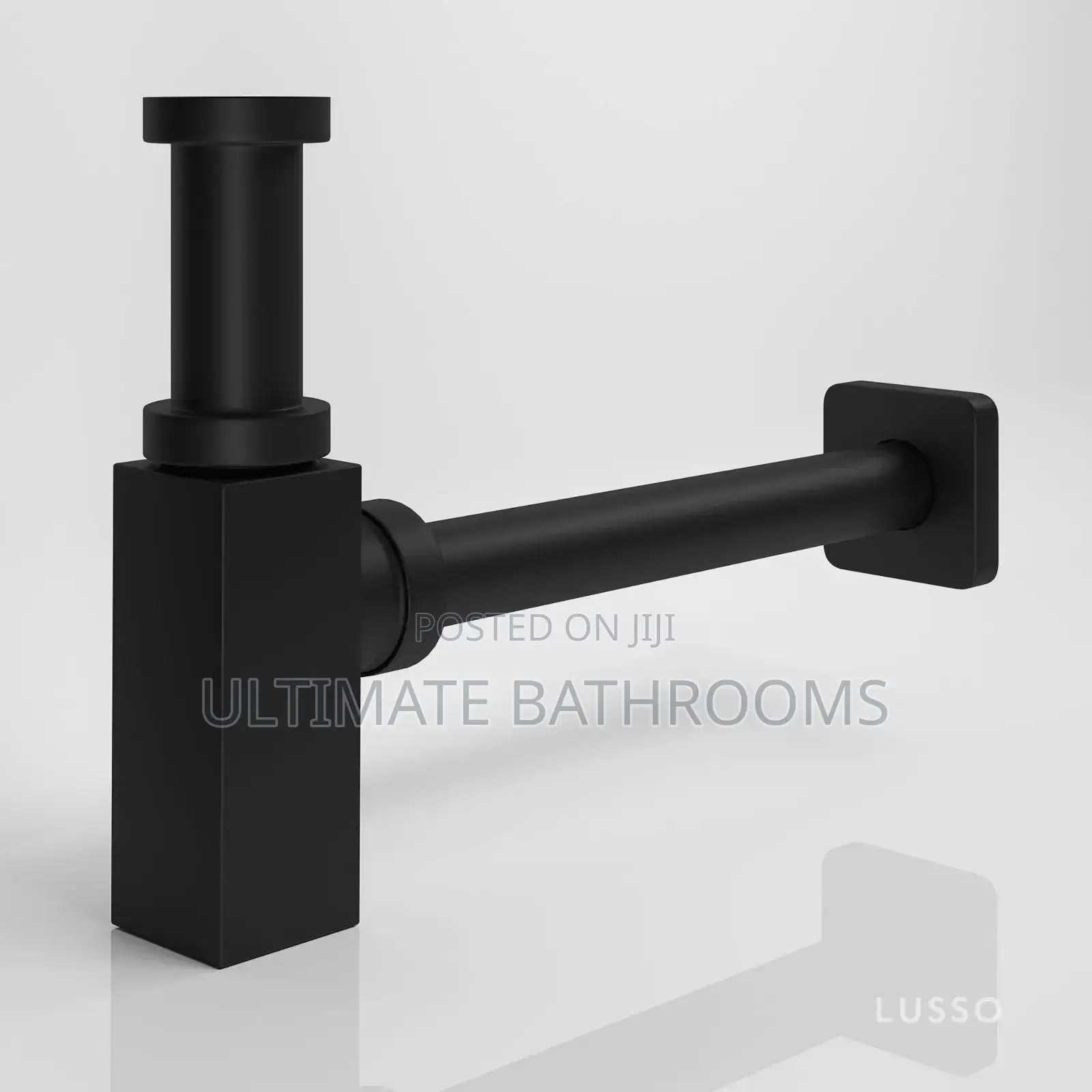 Square Shape Black Bottle Trap