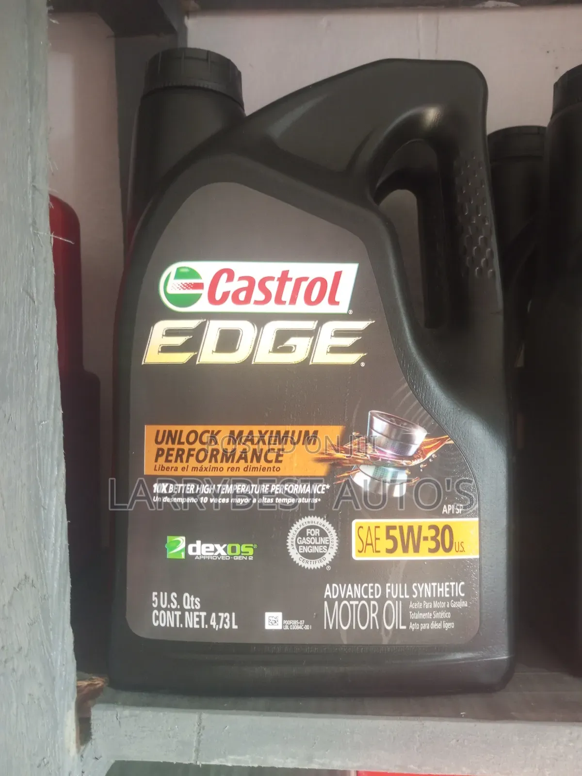 Castrol Edge 5lt, 5w-30, 5w-20 0w-20