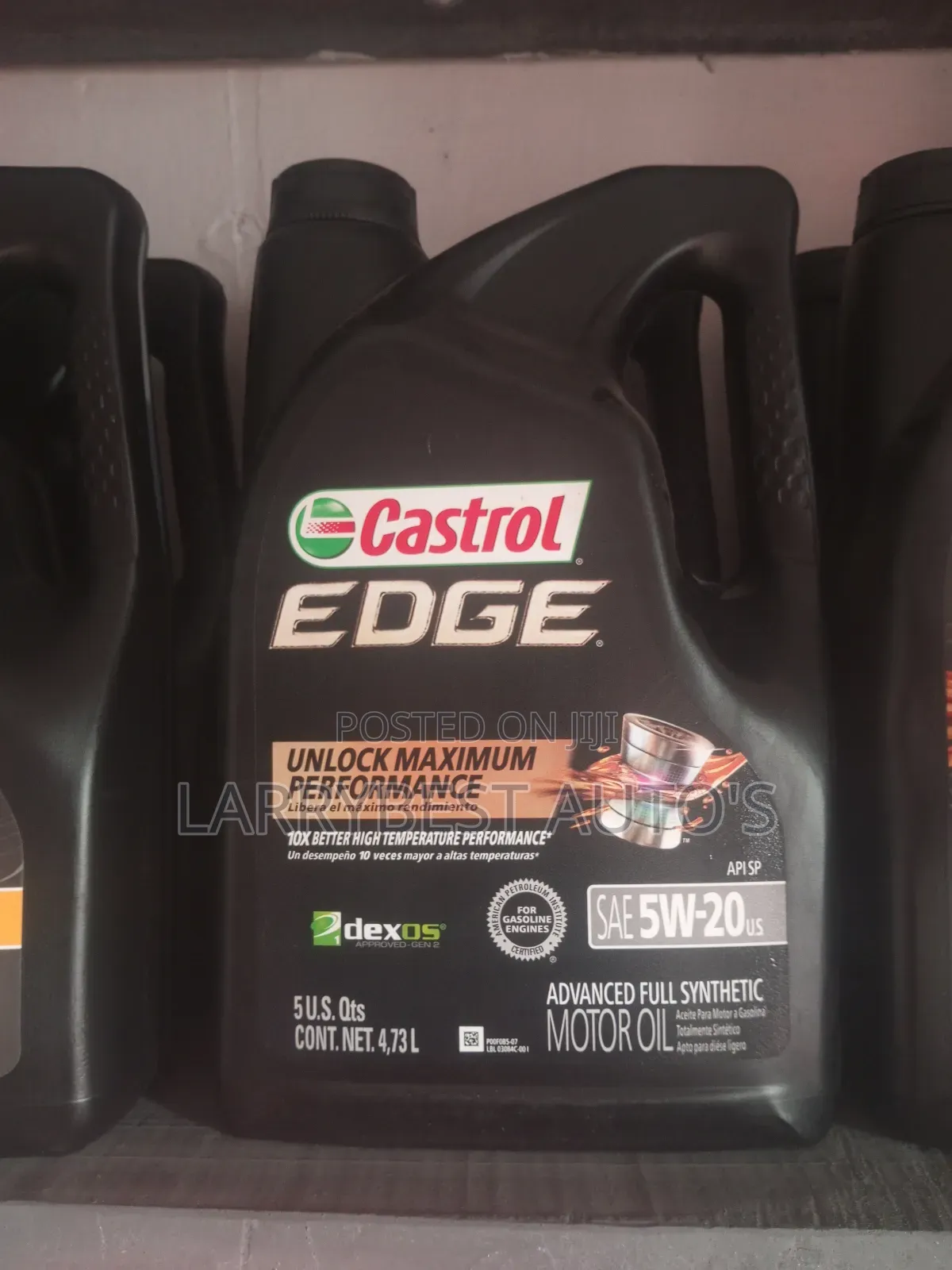 Castrol Edge 5lt, 5w-30, 5w-20 0w-20